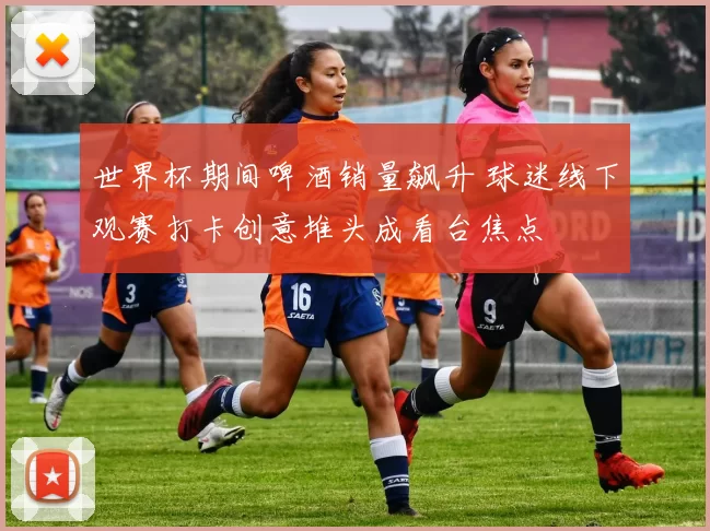 世界杯期间啤酒销量飙升 球迷线下观赛打卡创意堆头成看台焦点